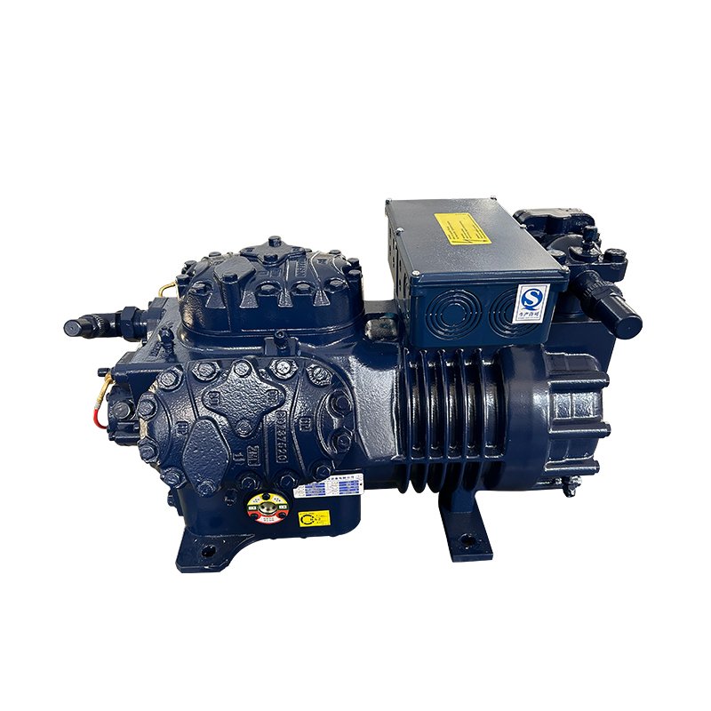 Wholesale Mechanical Device Blue Large Six Cylinder Semi Closed Piston Air Scroll Chiller Parallel Condensing Unit Industrial