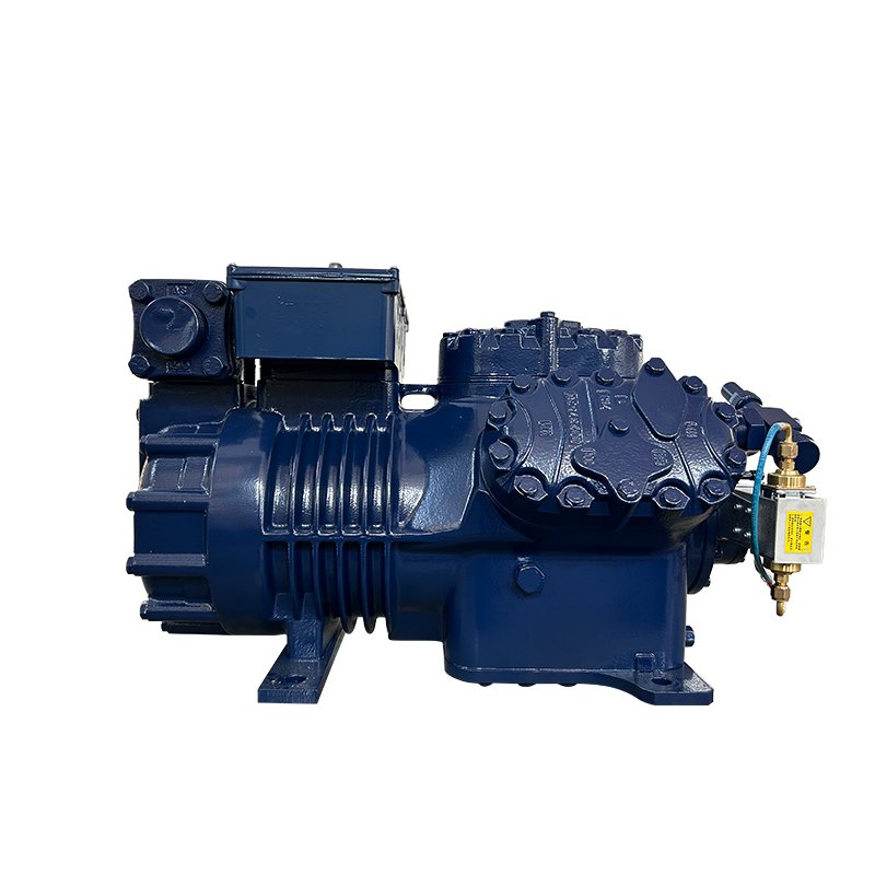 Wholesale Mechanical Device Blue Large Six Cylinder Semi Closed Piston Air Scroll Chiller Parallel Condensing Unit Industrial