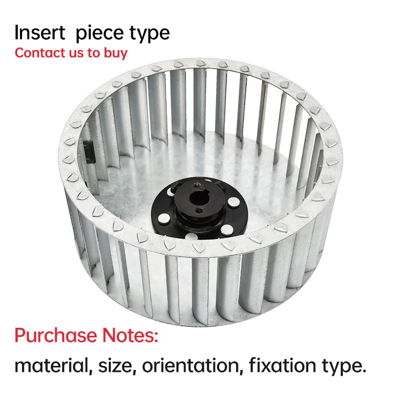 Industrial Small Size Centrifugal Blower Fan Metal Centrifugal Impeller