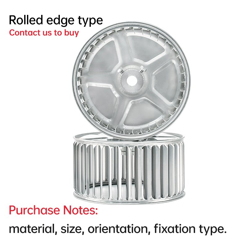 Industrial Small Size Centrifugal Blower Fan Metal Centrifugal Impeller