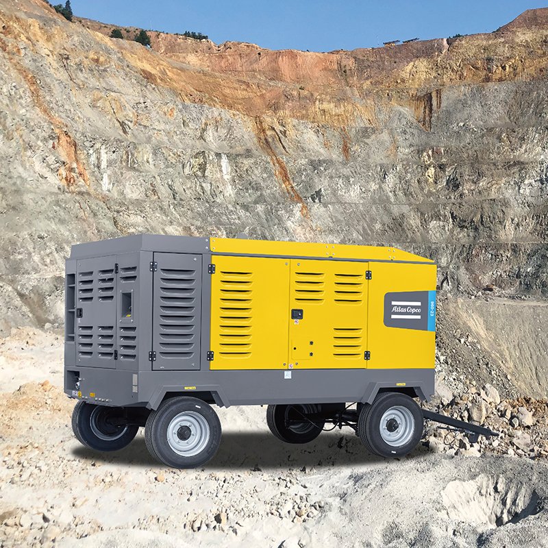 China Supplier XAS XRHS836 XRVS1100 27bar Screw Mobile Air Compressor Machine Atlas Copco Portable air Compressor