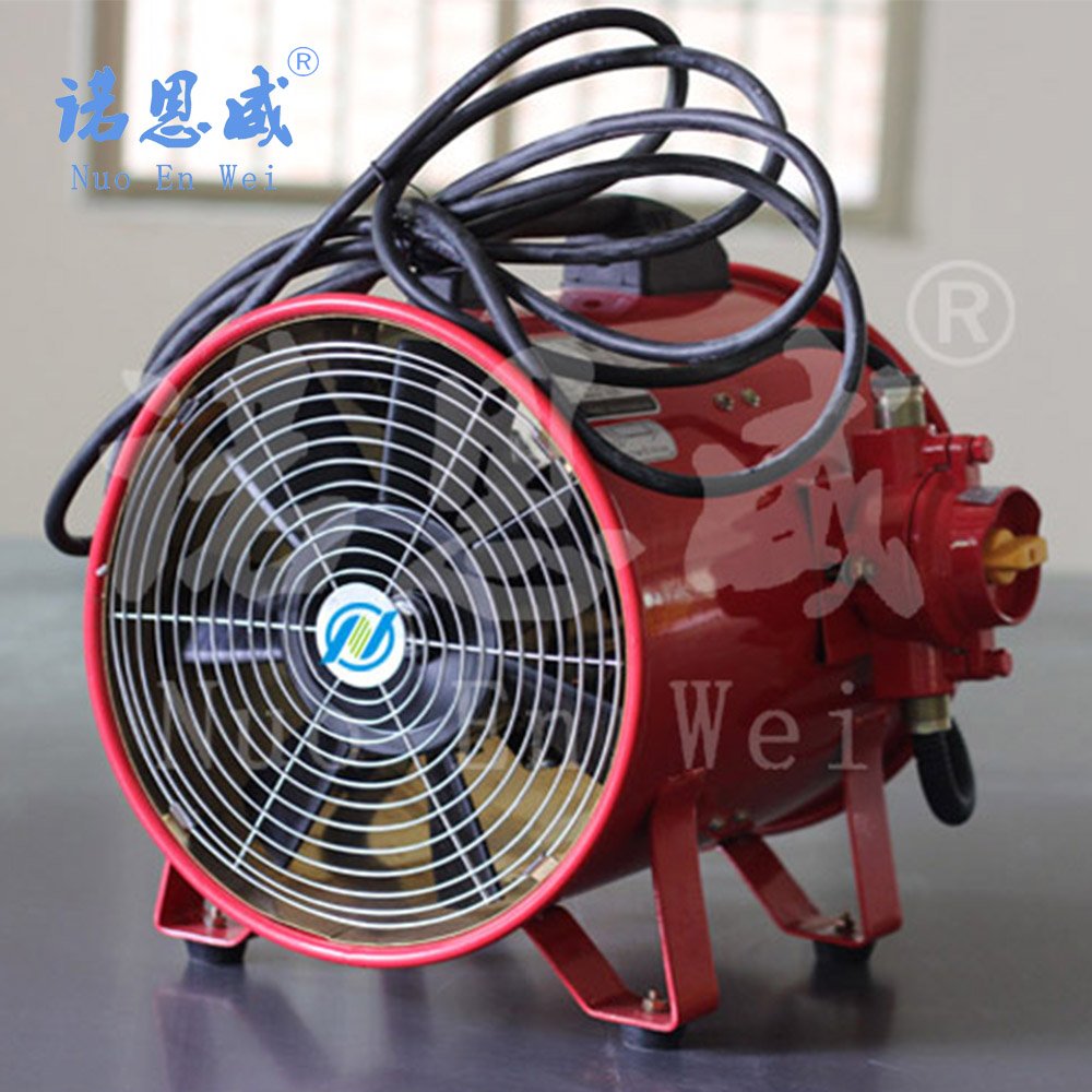 8-32 Inch Portable Ventilation Blower Fan 220V With Explosion-proof Hose