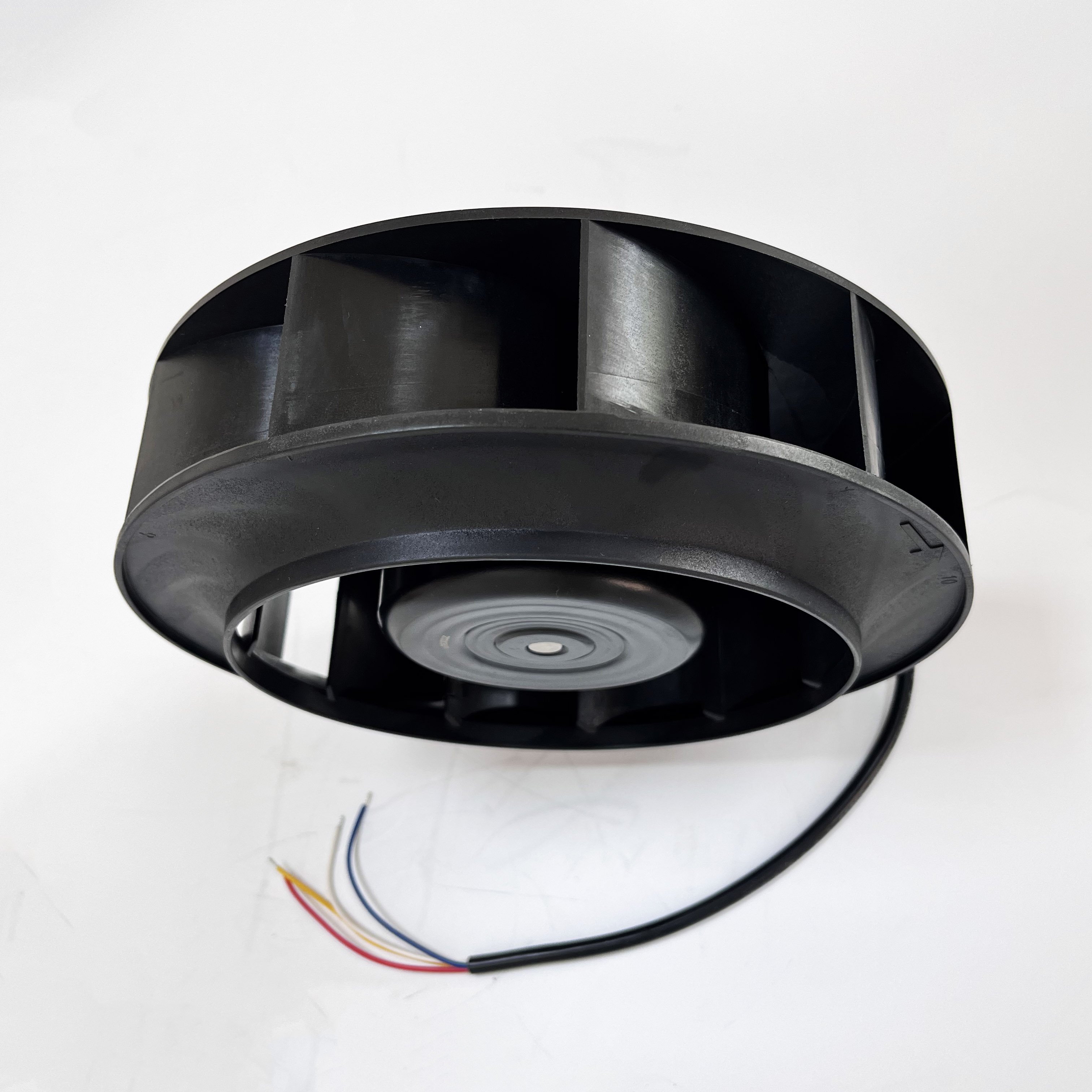 DC 190-220mm Centrifugal Blower Fan Brushless Backward Curved Impeller air Filtration Fan