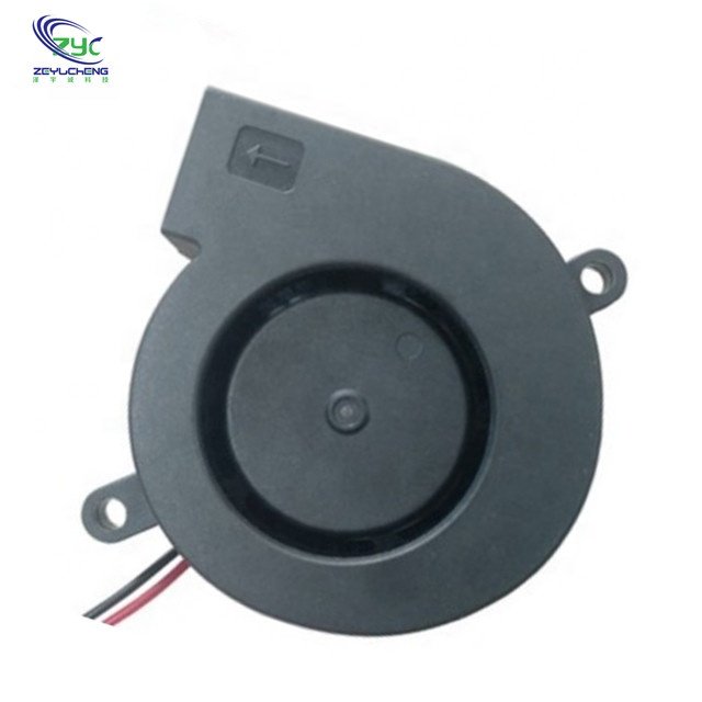 IP55 PI67 60X60X25MM 5v 12v Double Ball Bearing with 4 Wires Car Seat Fan
