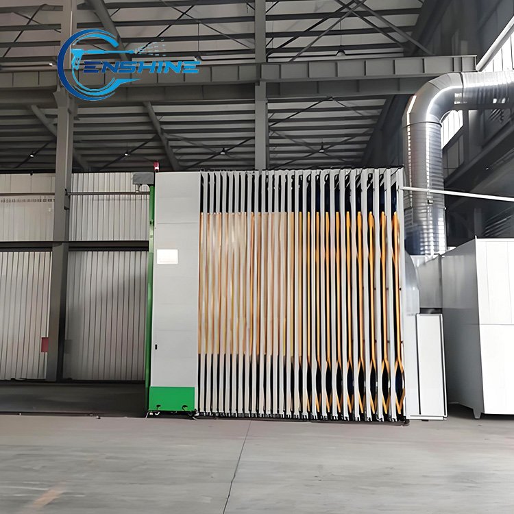 Expansion Painting Room Movable Telescopic Spray Paint Booth With Retractable Waterproof PVC Clothes