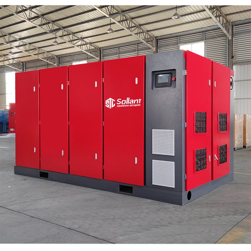 Sollant Vertical Two-stage Centrifugal air Compressor Rotary Screw Compressor Centrifugal Fans Screw air Compressor