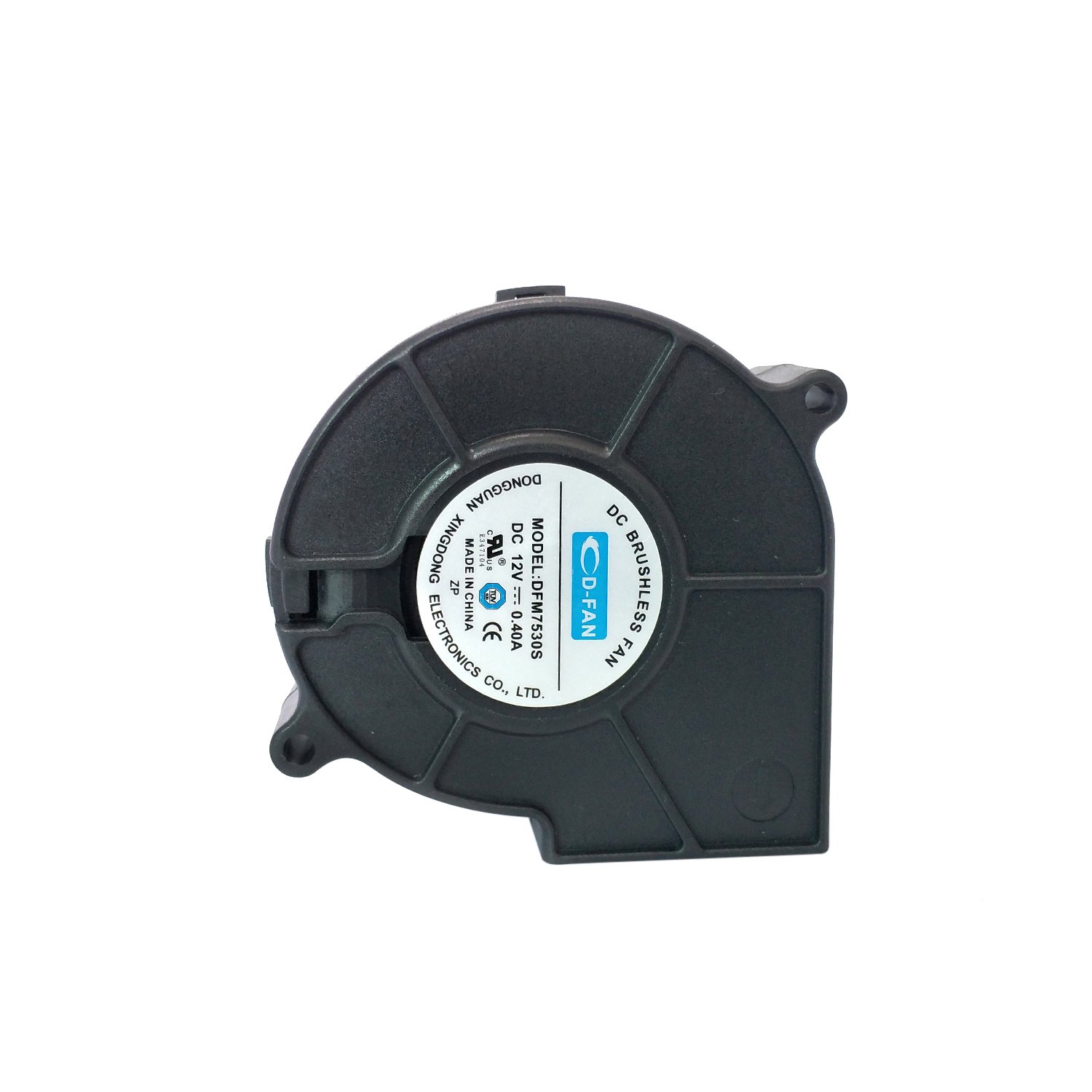 75x75x30mm 24v Dc Fan With Speed Controller 75mm Dc Brushless Blower Fan 12v 7530