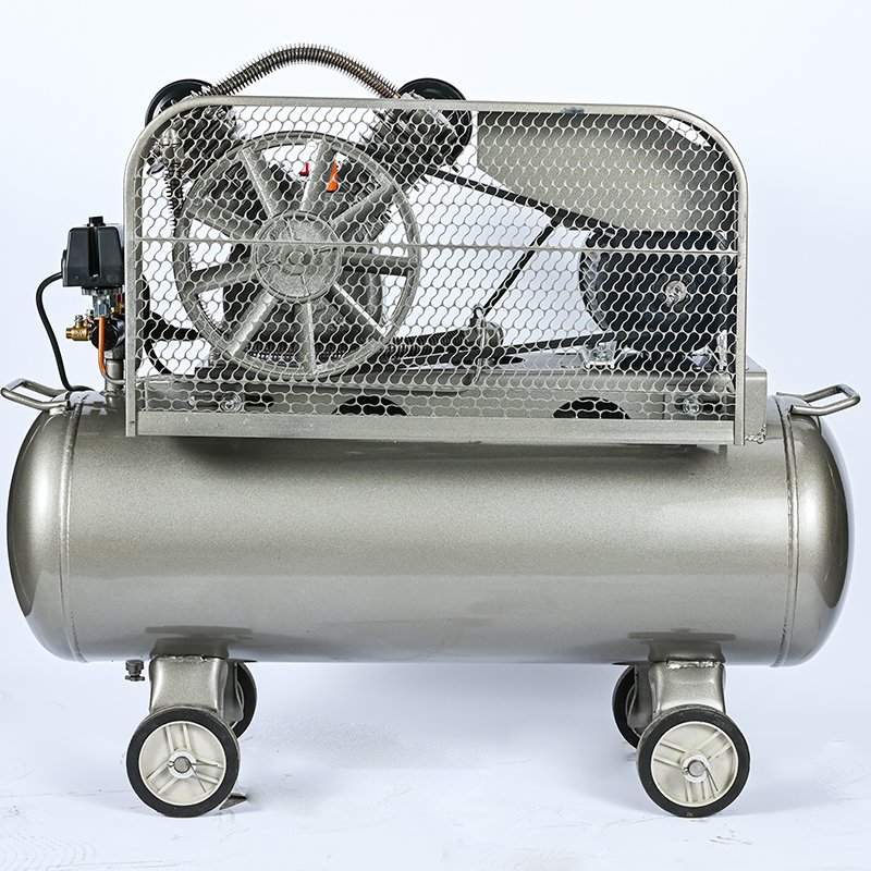 Dongguan 0.8Mpa Double Cylinder Belt Air Compressor Industrial 220v Piston Gas Air Compressors