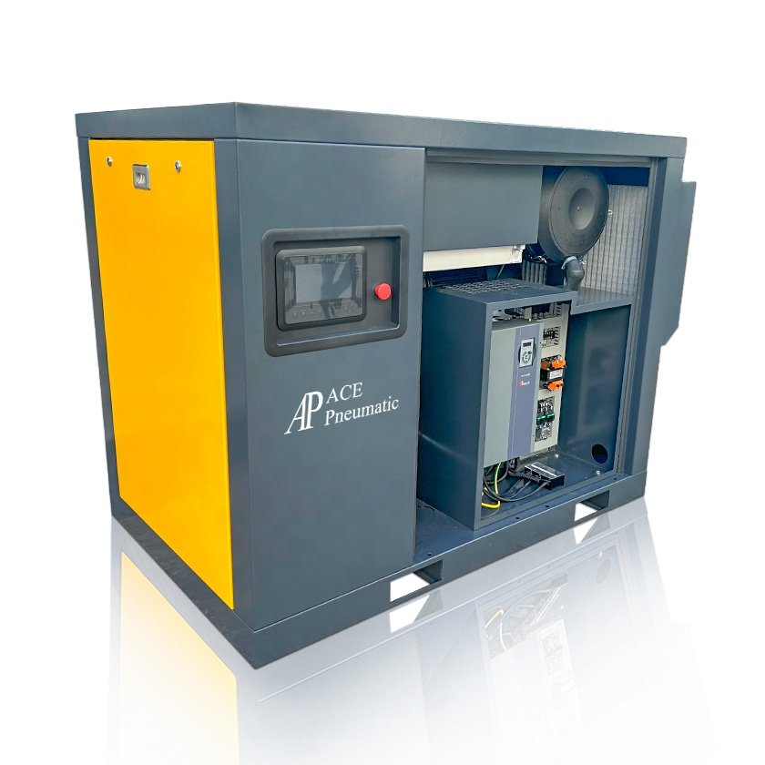 Factory Price 75kw 15bar 34m3/min Oil-free air Compressor Screw Blower Hot Sale