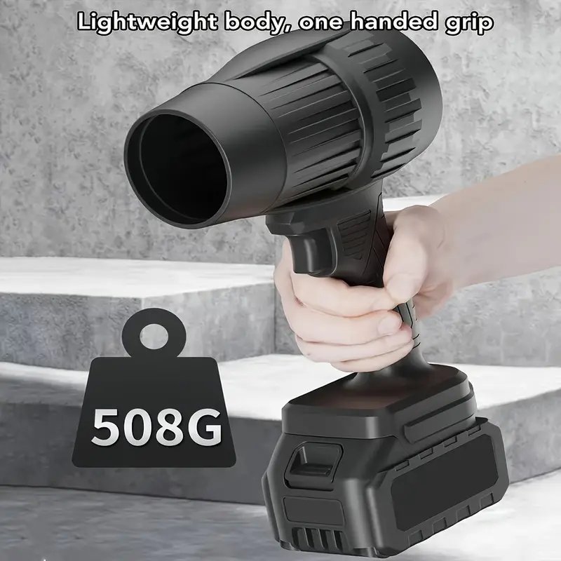 Handheld Wireless Lithium Electric Wind Fan Dust Industrial Hair Dryer, High Power Strong Turbine Dry Car Wash Dust