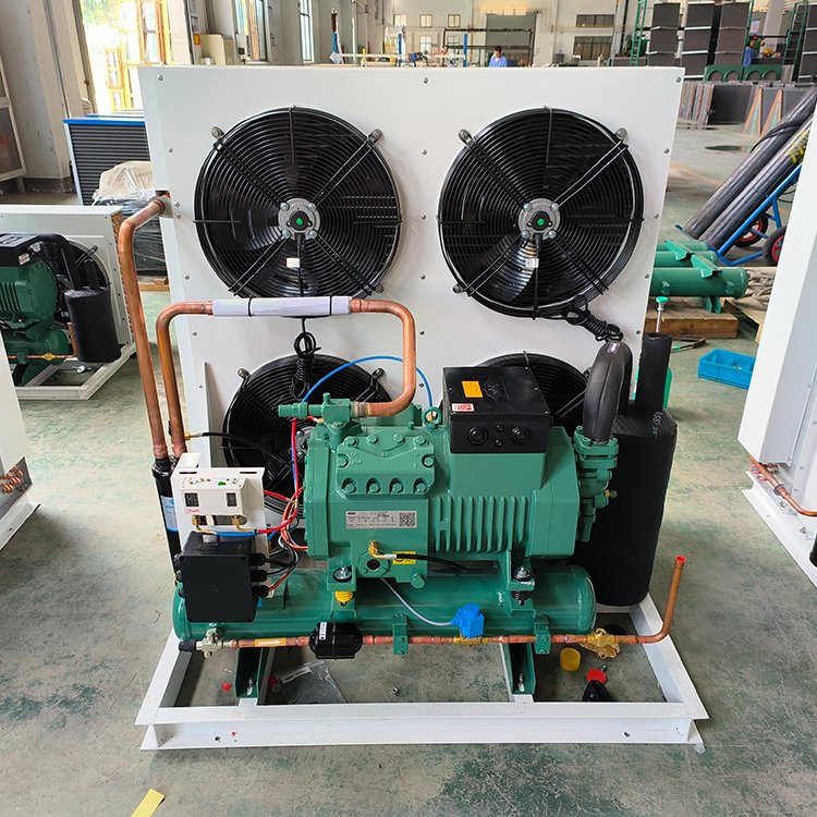 EMTH Coldroom Air Condenser 3~15hp Low Temperature Condensing Units for Refrigeration