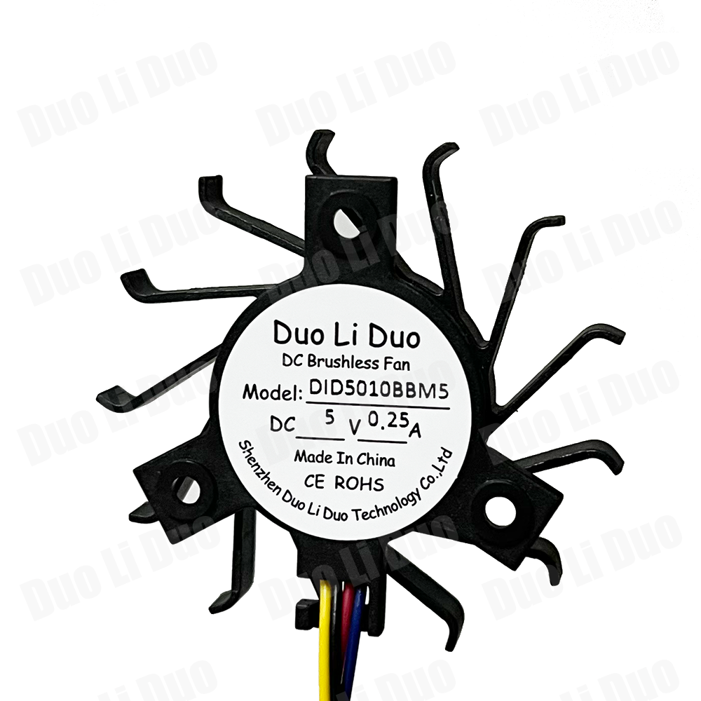 5010 Frameless Fan 50mm Turbine Support Fan Micro Industrial DC Cooling Fan