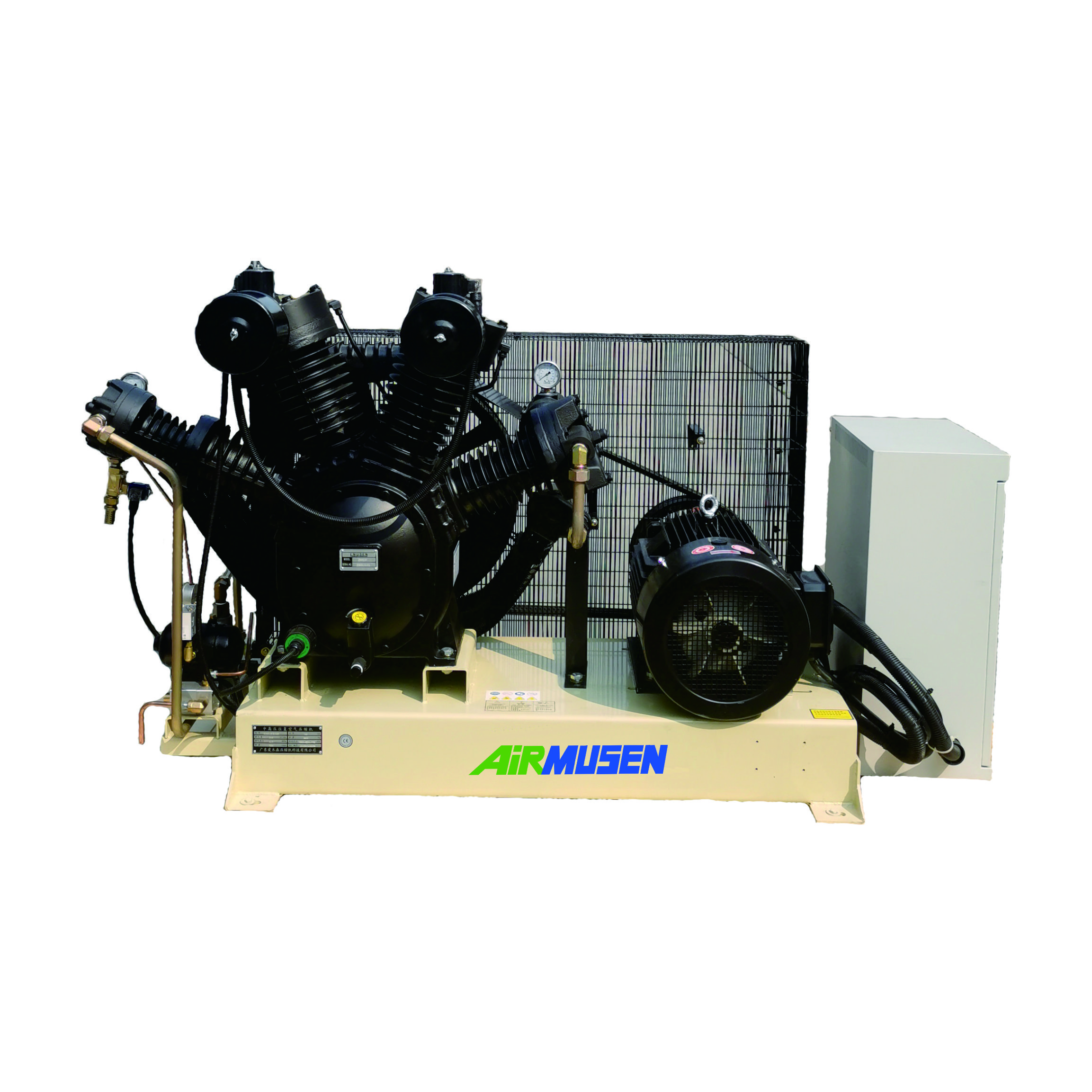 Medium/high Pressure Air- Compressors 30 bar 0.7/1 /1.2 /1.5/2/3/4/6/8/10 M^3/min 7.5/11/15/18.5/22 kw for Food Industry Use