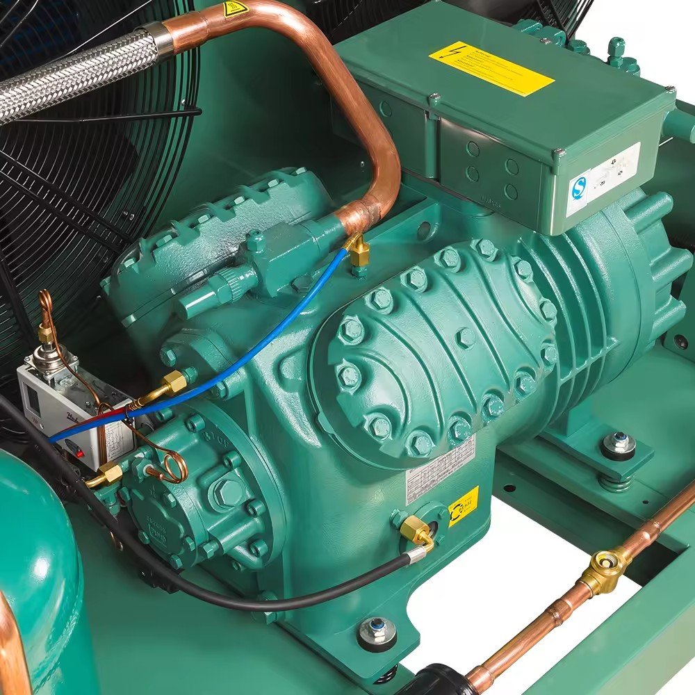 Condensing Unit with Bitzer Compressor Condenser Freezer