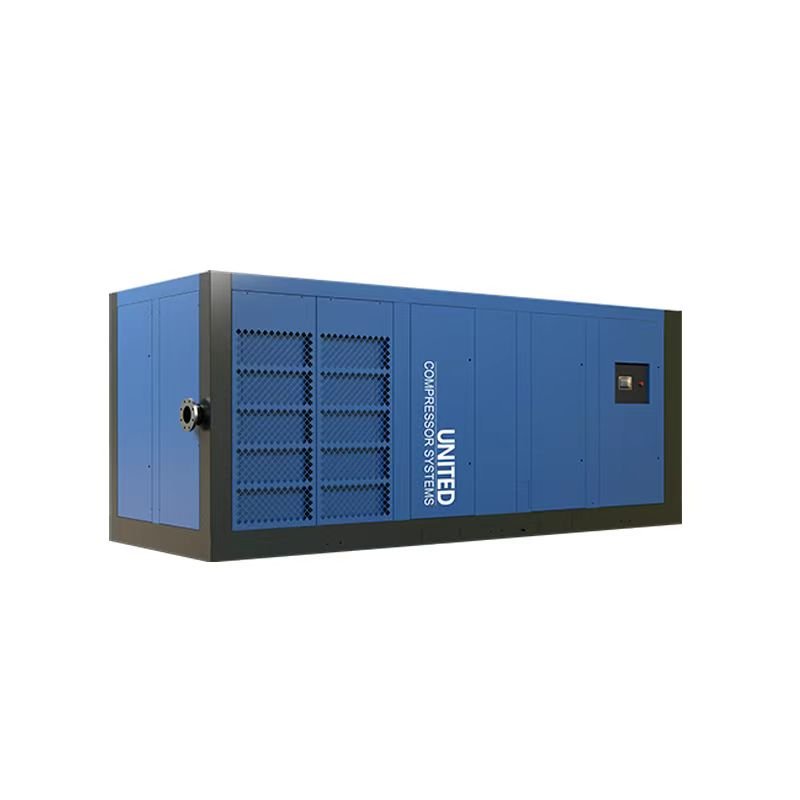 UNITED 200KW 220KW 250KW 280KW 315KW 355KW 400KW 450KW 500KW 7-10bar 41-103m³/min Two-stage VPM Screw Air Compressor 380V 50Hz