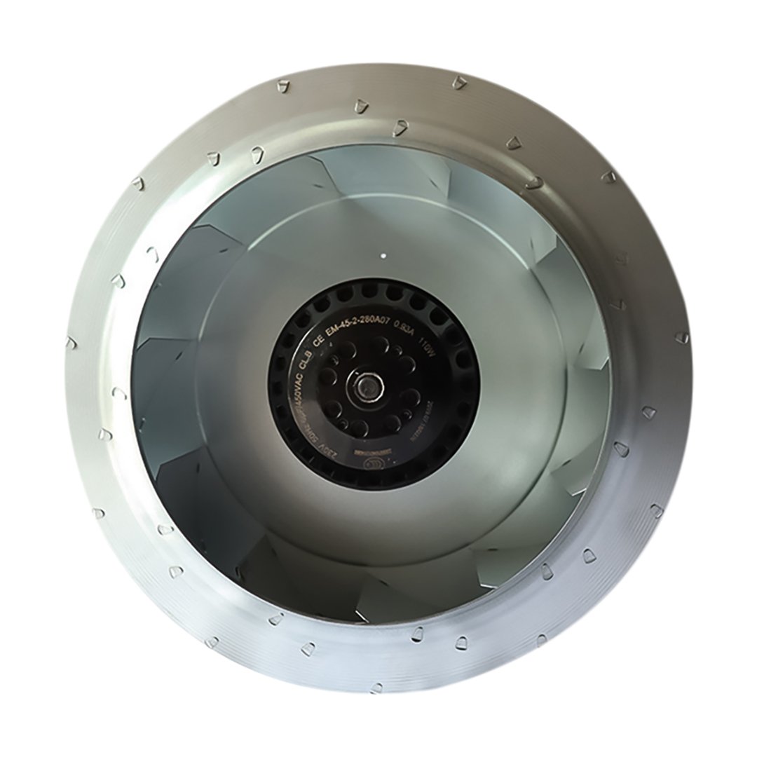 China's 280mm Silent Centrifugal Industrial Cooling Fan AC/EC Motor Bearing Inline Standing Home Use Manufacturing Plant OEM/ODM