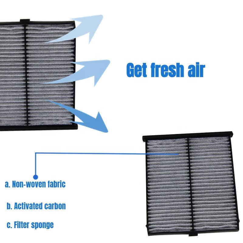 Cabin Air Filter with Activated Carbon Replace for CF11811&KD45-61-J6X Compatible with Mazda 3 2014-2018 6 2014-2023 and CX-5