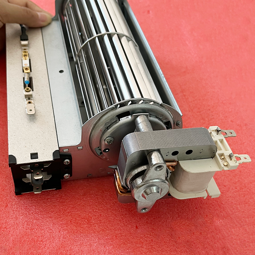 Ac 110v - 240v Cross Flow Fan Suppliers 60180 Tangential Fan with Ptc Heater for Food and Beverage Industry