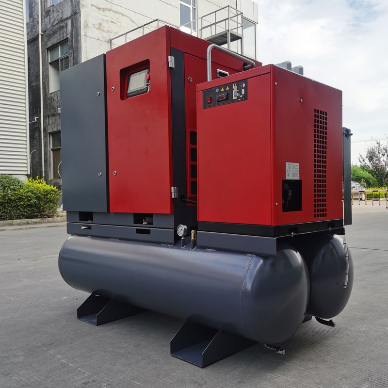 4-in-1 Industrial air Compressor air Compressor with air Dryer China-compressor-machine