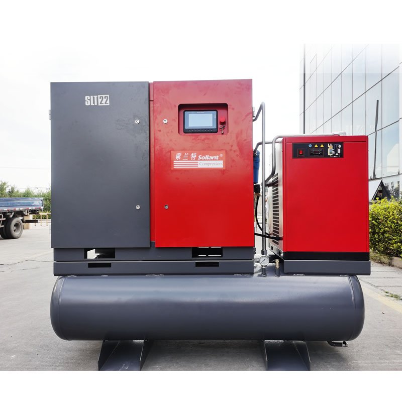 4-in-1 Industrial air Compressor air Compressor with air Dryer China-compressor-machine