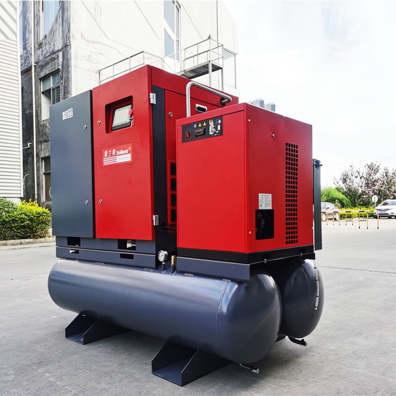 4-in-1 Industrial air Compressor air Compressor with air Dryer China-compressor-machine