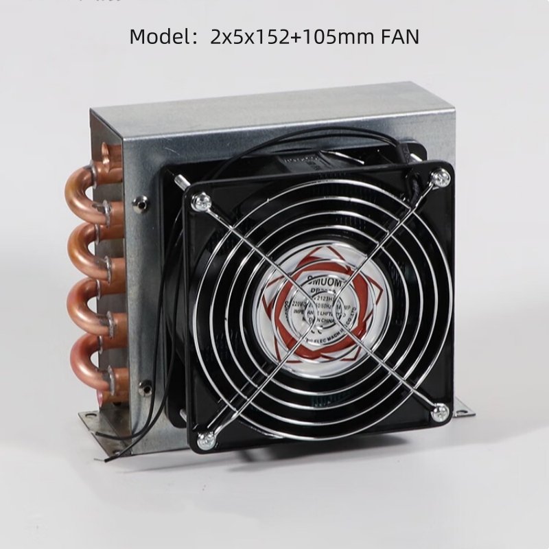 Conventional Refrigerator with Shell Condenser Small Copper Tube Heat Exchanger Tube Mini Refrigerator Evaporator