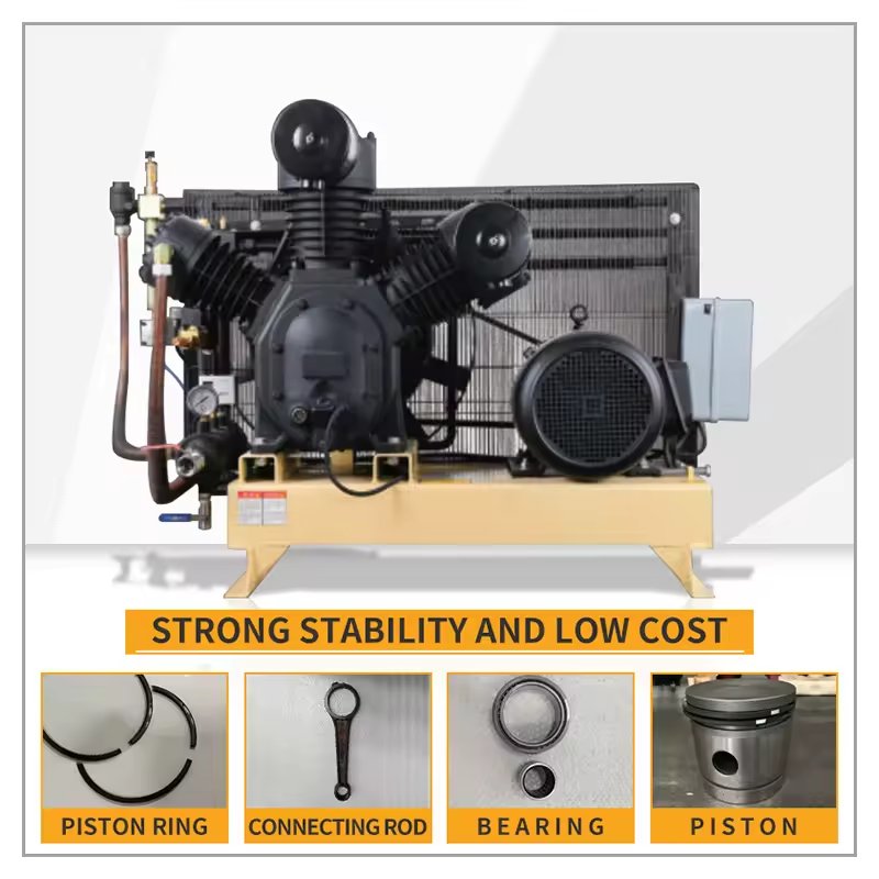 Low Noise Airhorse High Pressure 15kw air Water Booster Compressor for Pet Blow Moulding Machine