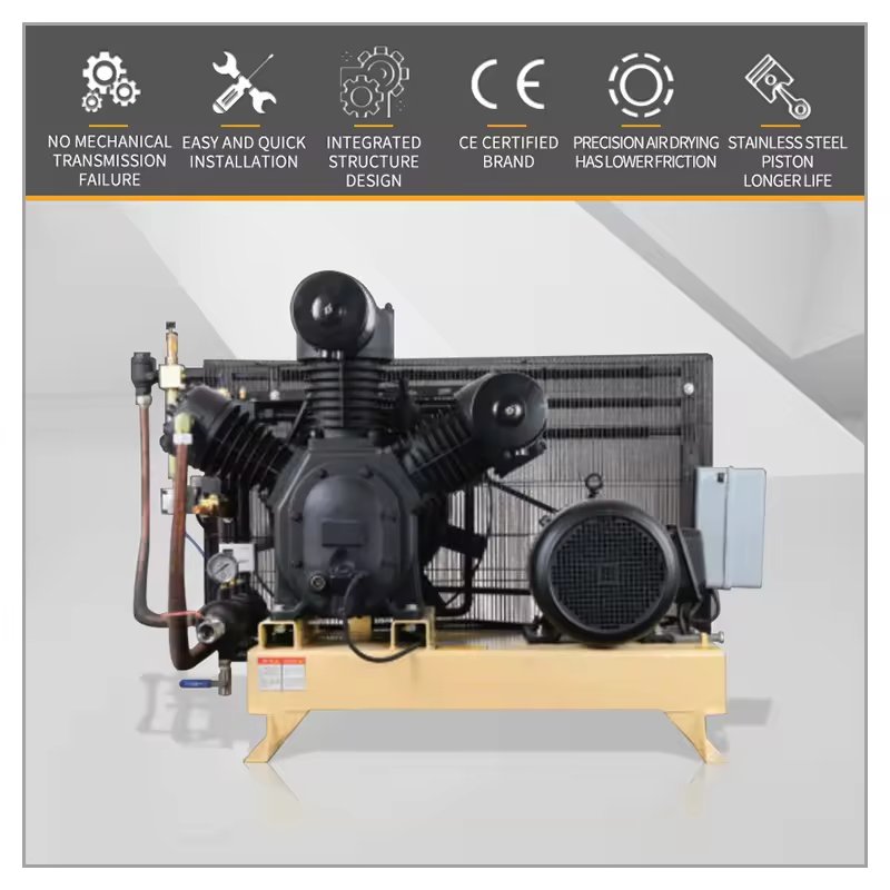 Low Noise Airhorse High Pressure 15kw air Water Booster Compressor for Pet Blow Moulding Machine
