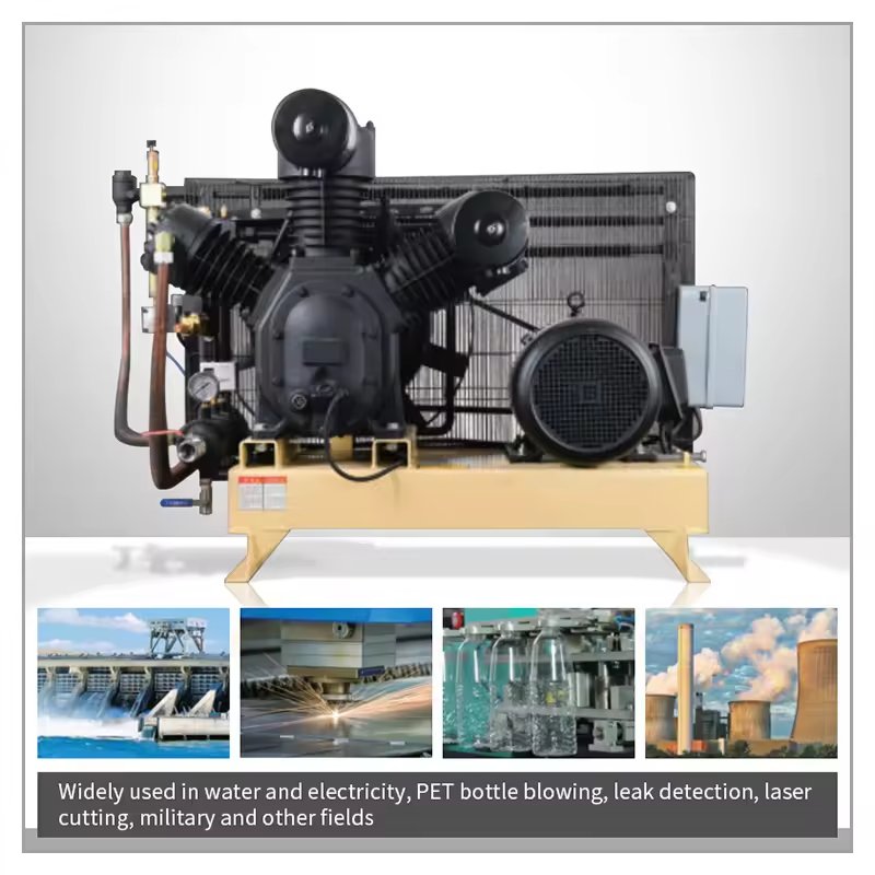 Low Noise Airhorse High Pressure 15kw air Water Booster Compressor for Pet Blow Moulding Machine