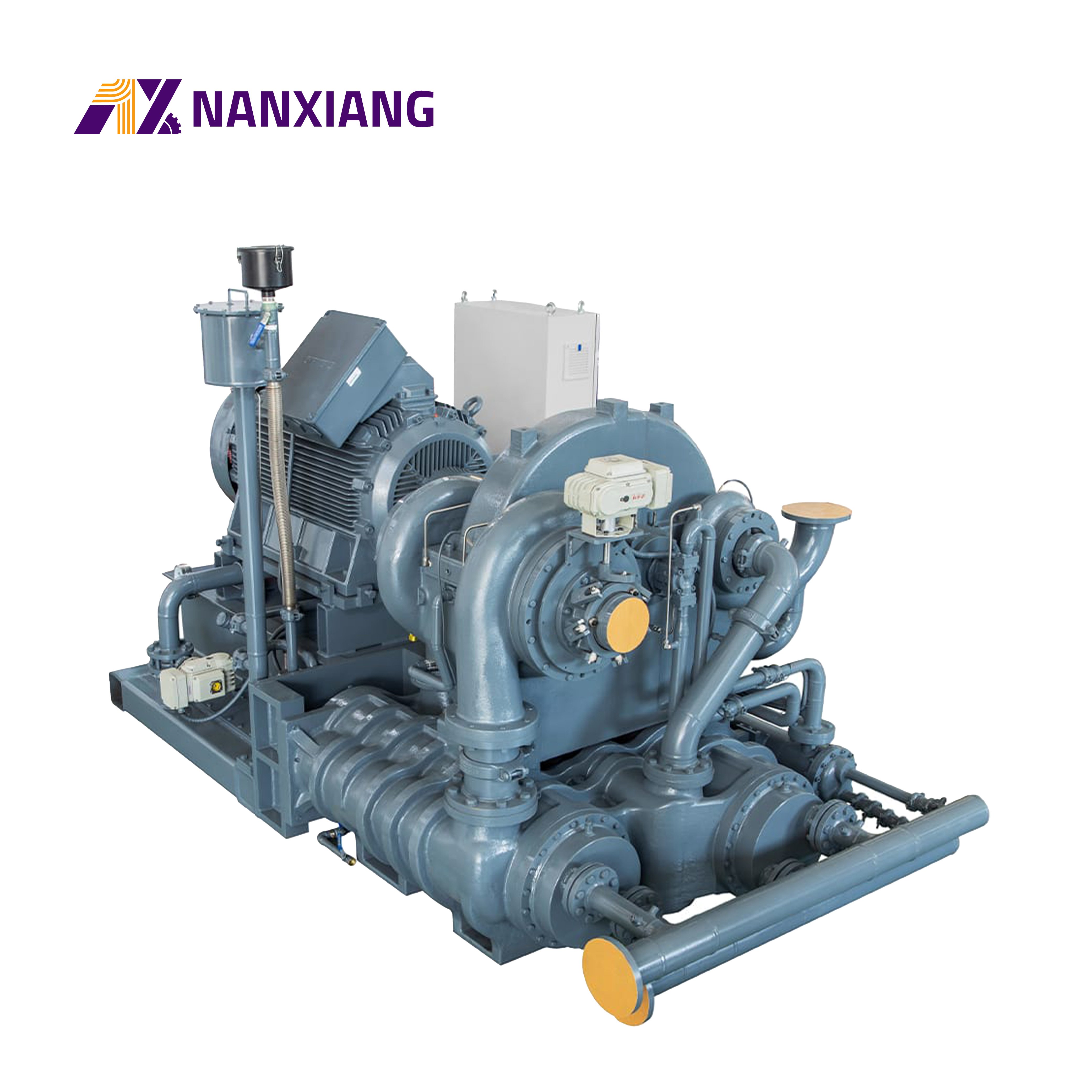 Electric Silent Oil Free Air Compressor 0.8-25bar 1500kw Industrial Centrifugal Oil Free Air Compressor