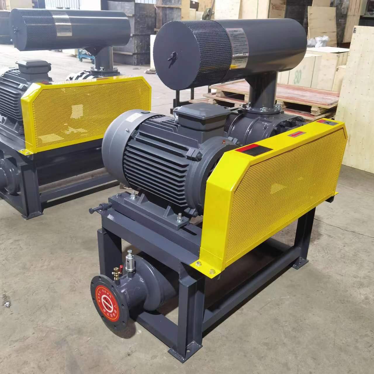 Pneumatic Conveying System Roots Blower Industrial Machinery Roots Blower Pressure Relief Roots Blower Vacuum Pump