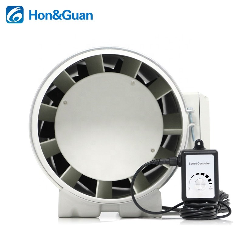 Eco-Watt Mixed Flow Duct Fan with Speed Controller Ventilator Blower for Ventilation Confined Space Blower Exhaust Fan