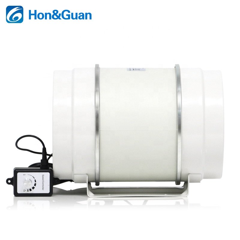 Eco-Watt Mixed Flow Duct Fan with Speed Controller Ventilator Blower for Ventilation Confined Space Blower Exhaust Fan