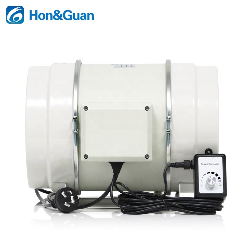 Eco-Watt Mixed Flow Duct Fan with Speed Controller Ventilator Blower for Ventilation Confined Space Blower Exhaust Fan