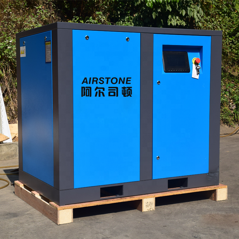 Energy Saving 37kw Rotary Screw Air Compressor 50 hp Air Cooling Type for Industrial Screw Compressor 8Bar 10Bar