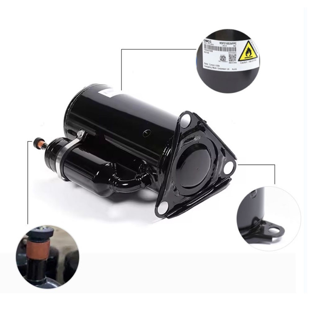 Portable Small Noise Reduction 9000 18000 BTU R32/ R410A GMCC Air Condition Refrigerator Compressor Rotary Screw Air Compressors