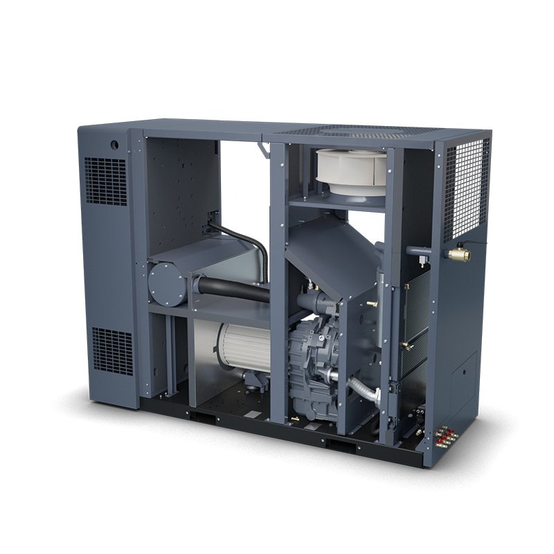 LOW Noise Water Cooled ZT55VSD+ FF ZT 55 VSD FF Atlas Copco Oil Free Rotary Screw air Compressor