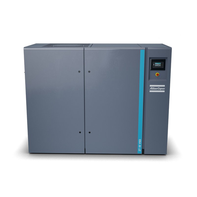 LOW Noise Water Cooled ZT55VSD+ FF ZT 55 VSD FF Atlas Copco Oil Free Rotary Screw air Compressor