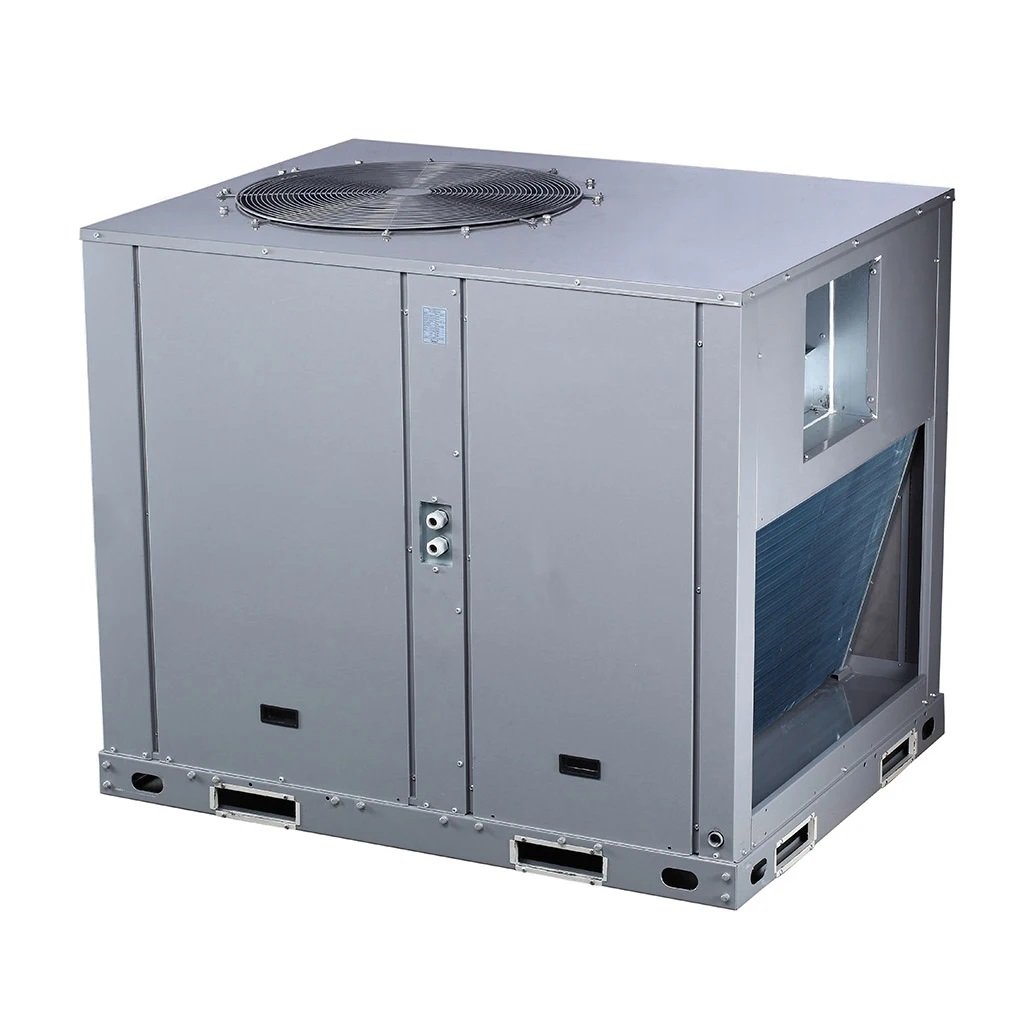 TX 2 Ton 50hz 60hz Inverter Rooftop Package Unit Air Conditioner Heating and Cooling 55kw DC R410a High Efficiency 100 - 230