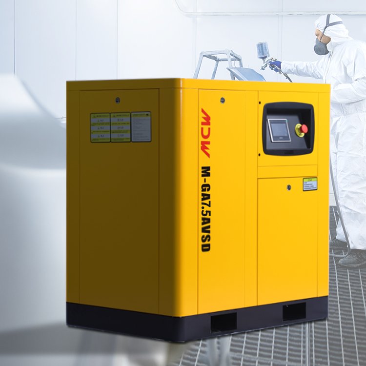 Mandiwi Hot Sale Electric 7.5KW 11KW 15KW 22KW Slient Industrial Rotary Screw Air Compressor 10HP 15HP 20HP 30HP