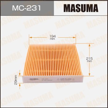 MC-231 MASUMA Auto Professional Supplier Cabin Filter 87139-30040 72880AJ000 87139-02020 for Lexus