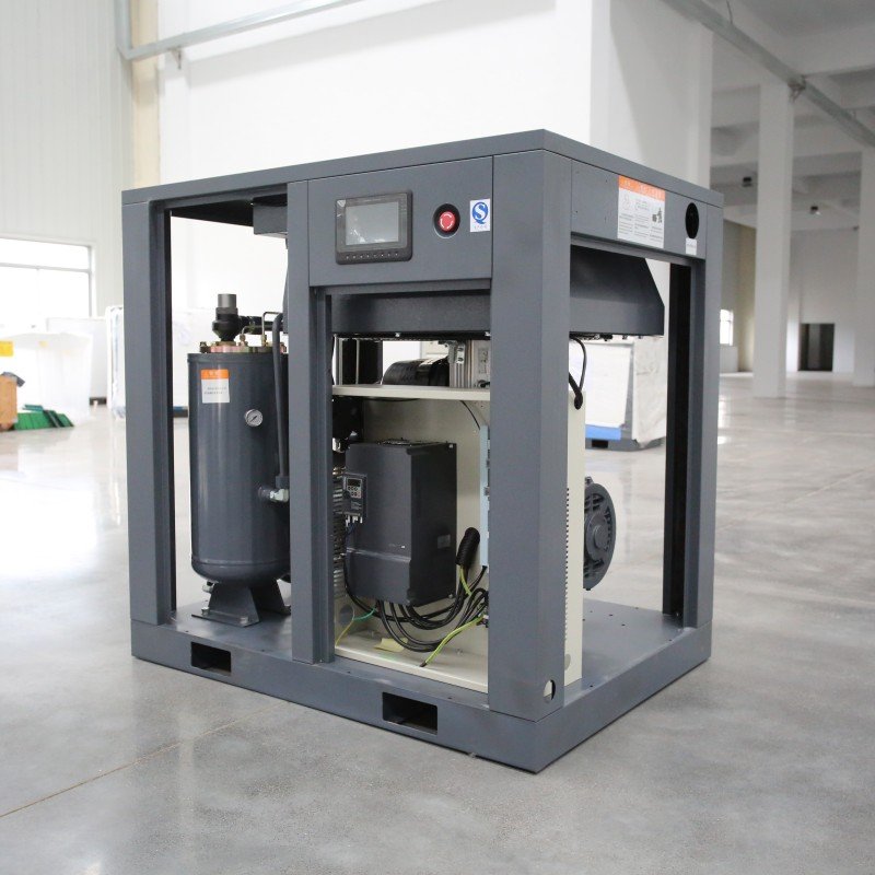 Langair Heavy Duty Electric Power 8Bar 37kw Rotary Type Screw Air Compressor
