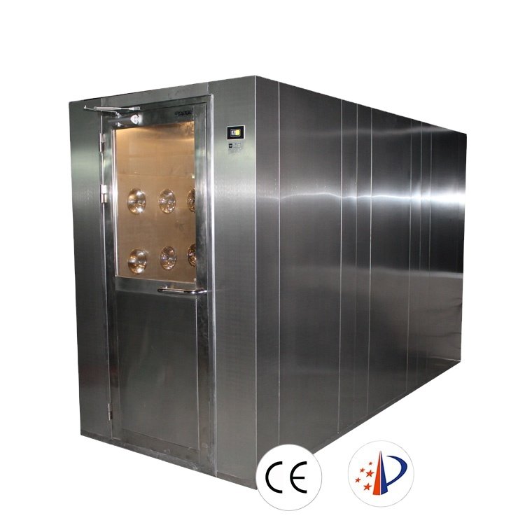 Stainless Steel More People Double Automatic Door Air Shower