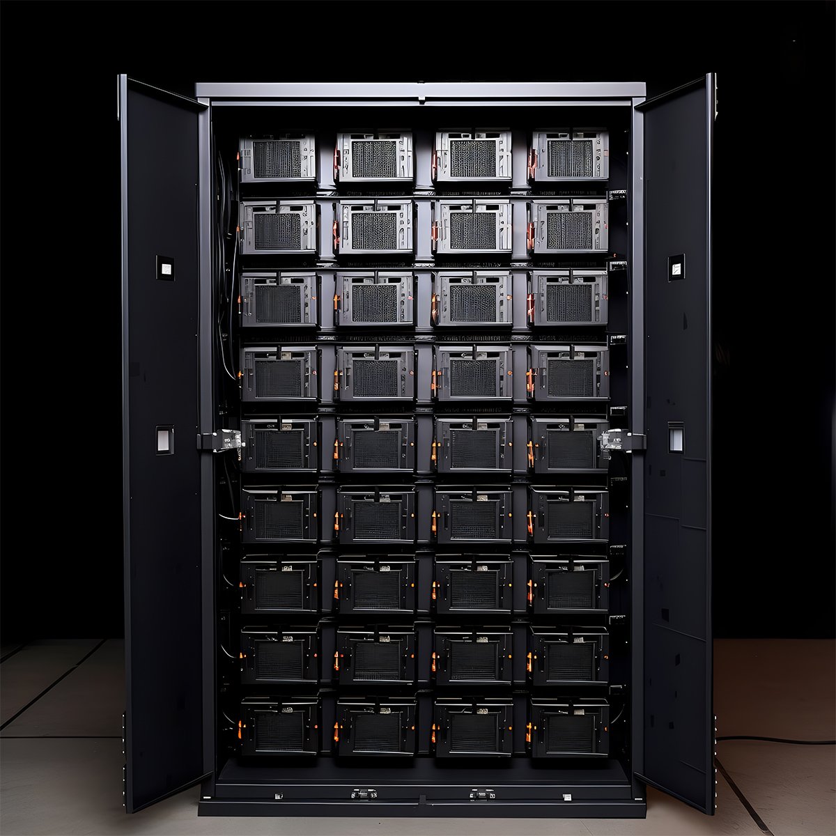 ESS Big 1Mw 1 Mwh Megawatt Lithium Ion Batteries Battery Solar Power 20FT 40FT Container Energy Storage System