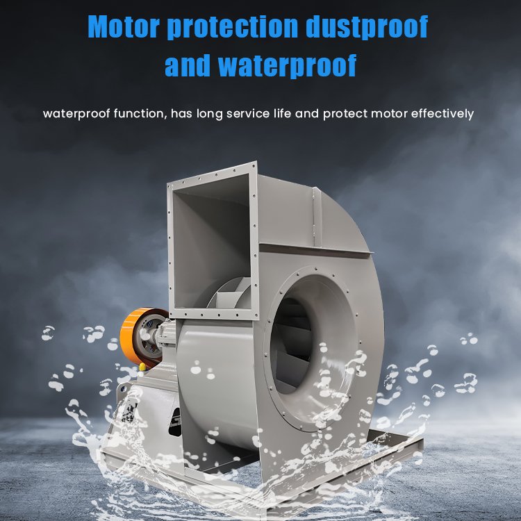 Industrial Industrial Centrifugal Fan Air Flow Dust Suction Ventilation Centrifugal Fan