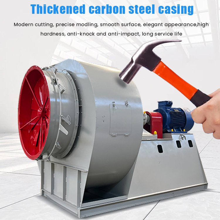 Industrial Industrial Centrifugal Fan Air Flow Dust Suction Ventilation Centrifugal Fan