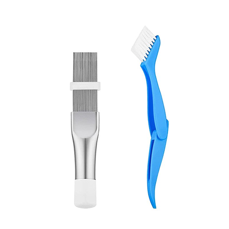 Air Conditioner Condenser Fin Comb for Condenser Radiator Cleaning Steel Coil Comb Home Cleaning Tools Universal Folding