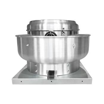 Upward Blast Roof Top Fume Hood Kitchen Fume Centrifugal Ventilation Exhaust Cleaning Fan Extractor