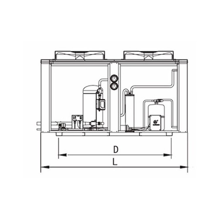 Cold Room Air Cooled Condensing Unit