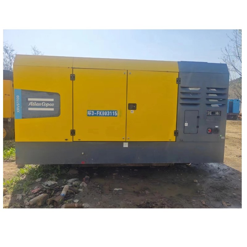 Atlas Copco Used Portable XRVS1100 27bar Diesel Engine Screw Air Compressor
